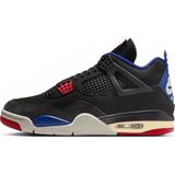Nike Air Jordan 4'rare Air' Retro Leather Mens Sneaker Hakiki Deri Erkek Günlük Spor Ayakkabı Siyah