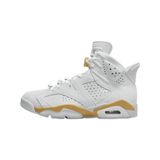 Nike Air Jordan 6 Retro Leather Women's Sneaker Hakiki Deri Bilekli Günlük Kadın Spor Ayakkabı Gri