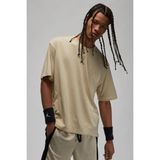 Nike Air Jordan Dri Fit Short Sleeeve Mens Tee Erkek Günlük Tişört Bej