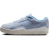 Nike Air Jordan Fligt Court Leather Womens Sneaker Hakiki Deri Kadın Günlük Spor Ayakkabı Mavi