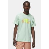 Nike Air Jordan Jumpman Ss Crew Mens Tee Grafik Baskılı Erkek Günlük Tişört Yeşil - XL