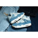 Nike Air Jordan Retro 4 Denim 'worn Blue'-Sportxstore - Mavi