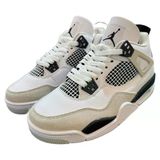 Nike Air Jordan Retro 4 Military Black Unisex Ayakkabı