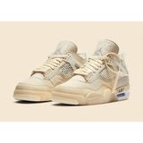 Nike Air Jordan Retro 4 Shimmer Erkek Spor Ayakkabı - Mavi - Kum - Renkli