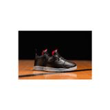 Nike Air Jordan td Courtside 23 siyah bebek çocuk deri spor ayakkabı - lastik bagcıklı kolay giyilebilen
