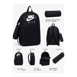 Nike Air Kalem Kutulu Sırt Çantası Siyah 30,5x45,5x12,5 cm Günlük Okul Spor Seyahat Laptop Unisex Sırt Çantası