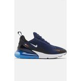 Nike Air Max 270 Erkek Spor Ayakkabı (Dar Kalıptır, Bir Numara Büyük Alınız!!!) - 003-Lacivert