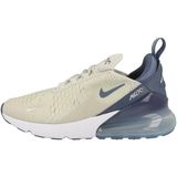 Nike Air Max 270 Kadın Ayakkabısı (AH6789-703, Takım Altın/Satürn Altın/Metalik Altın/Siyah), Açık Kemik/Beyaz/Metalik Gümüş/Dağınık Mavi, 7