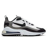Nike Air Max 270 React White Black Metallic Pewter