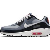 Nike Air Max 90 Unisex Leather Sneaker Hakiki Deri Günlük Spor Ayakkabı Antrasit