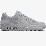 Nike Air Max 90 Unisex Leather Sneaker Hakiki Deri Günlük Spor Ayakkabı Gri