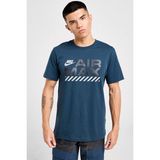 Nike Air Max Cotton Men's T-Shirt Erkek Pamuklu Tişört Petrol Mavisi