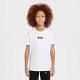 Nike Air Max Dn Unisex Çocuk Tişört - %100 Pamuk Kumaş- (HM5863 ) - 10 - 12 Yaş - Beyaz