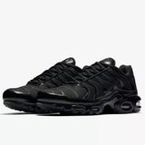 Nike Air Max Plus Triple Black Erkek Spor Ayakkabı