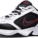 Nike Air Monarch Iv erkek spor ayakkab?s?, Beyaz, siyah, 40.5 EU