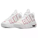 Nike Air More Uptempo White Red Unisex Spor Ayakkabı