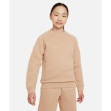 Nike Air Sweatshirt 08-16 yaş çocuk kız Kahverengi Sweatshirt - FD3215-200