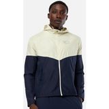 Nike Air Water Repellent Packable Hoodie Jacket Erkek Kapüşonlu Çanta Olabilen Suitici Spor Ceket Lacivert - M - Lacivert - Sarı