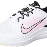 Nike Air Winflo 9 kadın spor ayakkabısı, Beyaz Pembe Sihirli Siyah Buğday Altın, 42 EU