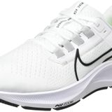 Nike Air Zoom Pegasus 38 erkek koşu ayakkabısı, White Black Pure Platinum Volt, 45.5 EU