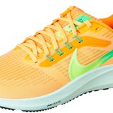 Nike Air Zoom Pegasus 39 kadın spor ayakkabısı, Peach Cream Ghost Green Total Orange, 42.5 EU