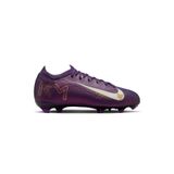 Nike Air Zoom Vapor 16 Pro Kylian Mbappe FG Çocuk Çim Saha Ayakkabısı Mor