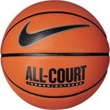 Nike All In One Basketbol Topu 25 cm Kauçuk Malzeme ile 7 Numaralı Yüksek Performans - Turuncu - Siyah