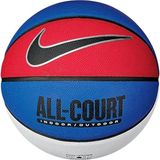 Nike All In One Basketbol Topu 7 Numara Kauçuk Malzeme ile Dayanıklı ve Renkli Tasarım - Kırmızı