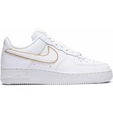 Nike AO2132-102 Air Force 1 Low Icon Clash White Metallic Gold W Günlük Spor Ayakkabı