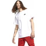 Nike AR4997 Sportswear Club Beyaz Erkek T-Shirt - M