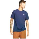 Nike AR4997 Sportswear Club Lacivert Erkek T-Shirt