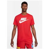 Nike AR5004-660 M Nsw Tee Icon Futura Kırmızı Erkek T-shirt