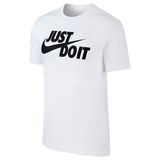 Nike AR5006-100 NSW Tee Just Do It Swoosh Beyaz Erkek T-shirt