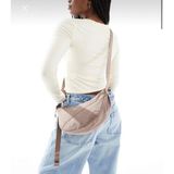 Nike Aura Crescent Crossbody 4 Litre Kapasiteli Kahverengi Kadın Omuz Çantası