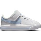 Nike Beyaz - Mavi Bebek Yürüyüş Ayakkabısı DA5382-129-NIKE Court Legacy (Tdv) - 27
