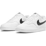 Nike Beyaz - Siyah Erkek Lifestyle Ayakkabı DH2987-101 Nıke Court Vısıon Lo Nn