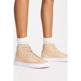 Nike Blazer Mid Premium Bilekli Bej Günlük Kadın Spor Ayakkabı