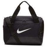 NIKE Brasilia X-Small Duffel - 9.0, Siyah/Beyaz