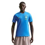 Nike Brezilya Dri-Fit Strike Erkek Mavi Futbol T-Shirt IB4964-435