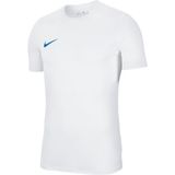 Nike BV6708-102 M Nk Df Park VII Jsy Ss Erkek Beyaz Futbol Tişört