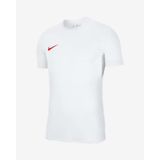 Nike BV6708-103 M Nk Df Park VII Jsy Ss Erkek Beyaz Futbol Tişört