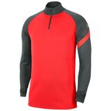 Nike BV6916-635 Kırmızı Dri-Fit Academy Uzun Kollu Futbol Erkek T-Shirt