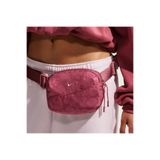 Nike Çanta Bel Çantası NK AURA WAISTPCK-FLORAL EMBOSS Çiçek Desenli Çanta Mini Etkinlik Çantası