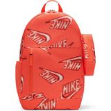 Nike Çanta Sırt Çantası Elemental Günlük Kullanıma Uygun Sırt Çantası Okul Çanta - Turuncu - Gümüş