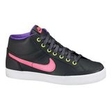 Nike Capri 3 Mid Ltr (GS) 580411 006 Kadın Günlük Ayakkabı Siyah Pembe