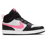 Nike CD7783-005 Court Borough Mid 2 Psv Siyah Çocuk Sneaker Ayakkabı