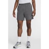 Nike Challenger Grid Mens Running Shorts Slip Astarlı Erkek Koşu Antreman Şortu Gri - XL