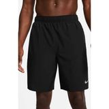 Nike Challenger Mens Running Shorts 9 İnç Reflektörlü Erkek Koşu Antreman Şortu Siyah