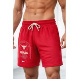 Nike Chicago Bulls Club Fleece Short Red Erkek Pamuklu Şort Kırmızı
