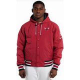Nike Chicago Bulls Courtside City Edition Loose Fit Men Red Jacket Kırmızı Erkek Mont DN9912-698